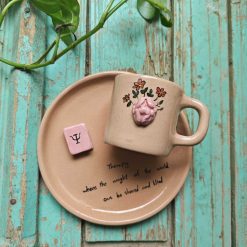 ست چای‌خوری دست‌ساز طرح روانشناس