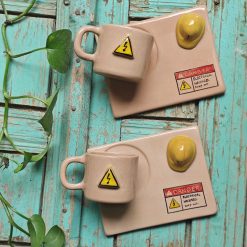 ست چای‌خوری دست‌ساز طرح مهندسی برق