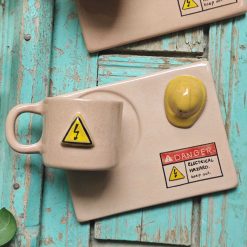 ست چای‌خوری دست‌ساز طرح مهندسی برق