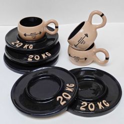 ست چای‌خوری دست‌ساز طرح ورزشکاری