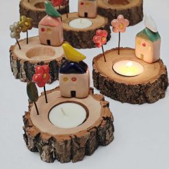 جاشمعی و جاعودی دست‌ساز طرح کلبه جنگلی